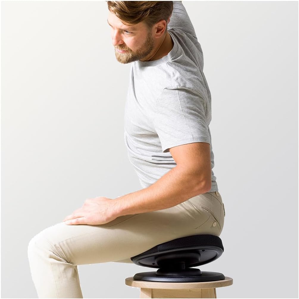 Seat Used For Any Chair For Balance, Posture, Ab And Core Exercise