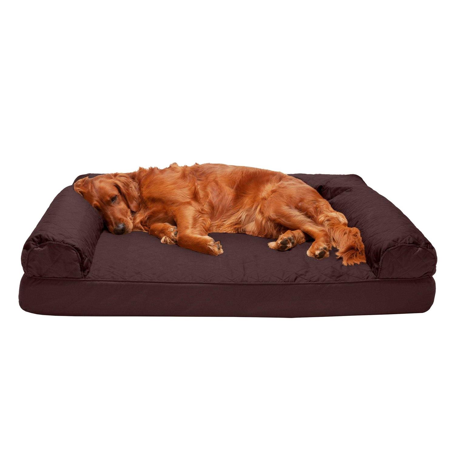 FurHaven Pet Quilted Sofa Dog Bed - Pet Supplies online store