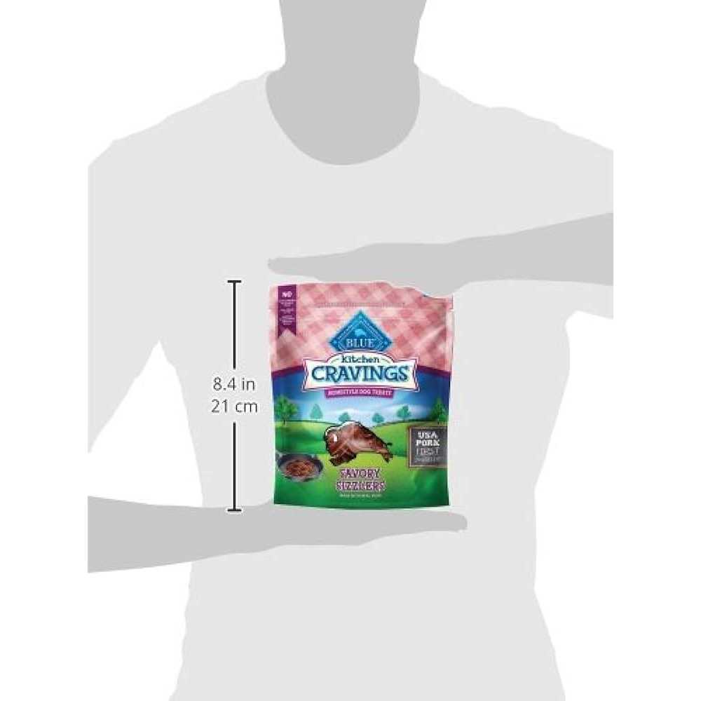 Blue Buffalo Sizzlers Bacon-Style Dog Treats - Pet Supplies online store