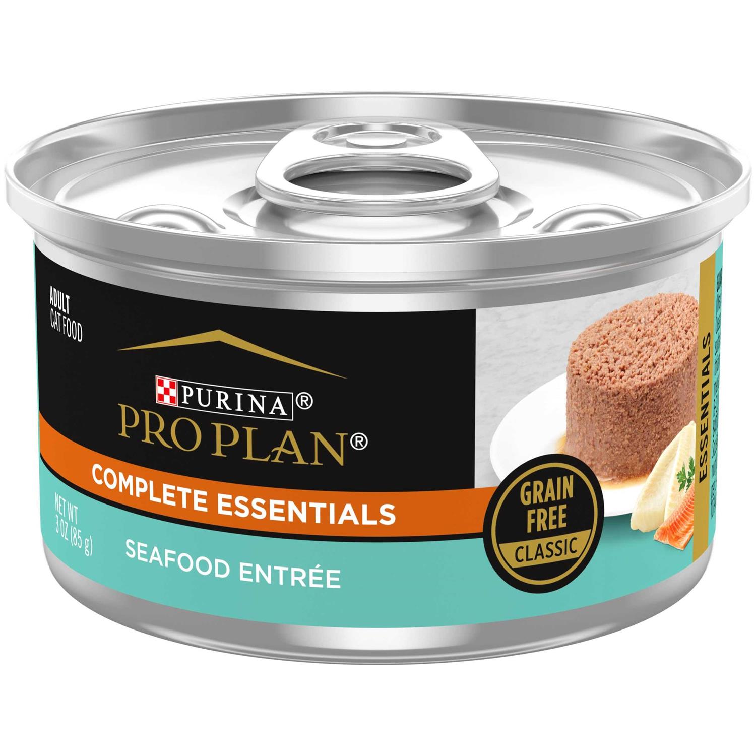 Purina Pro Plan Seafood Entree Wet Cat Food - Pet Supplies online store
