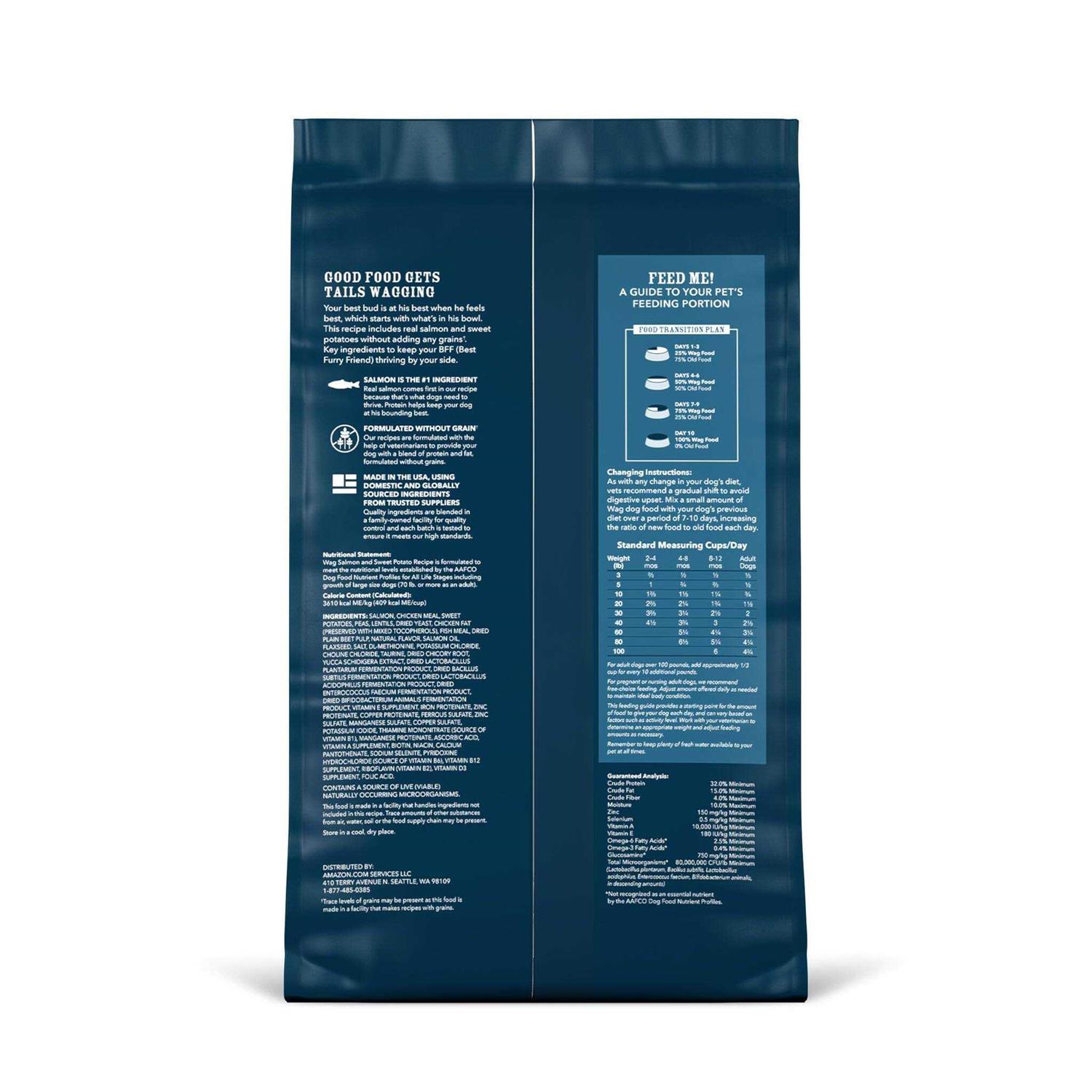 Amazon Brand Wag Dry Dog Food Sweet Potato - Pet Supplies online store