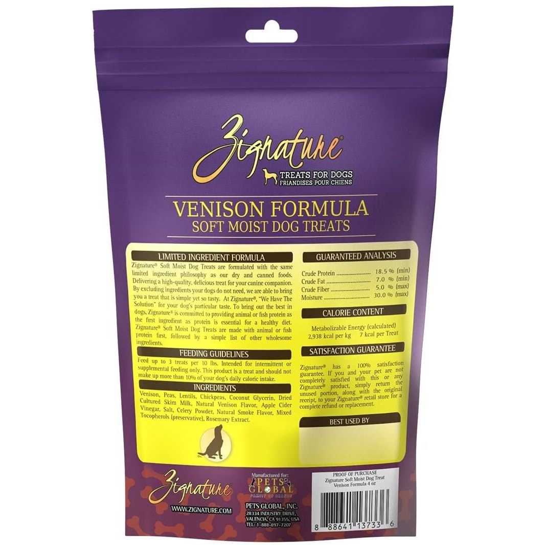 Zignature Soft Moist Dog Treats - Pet Supplies online store