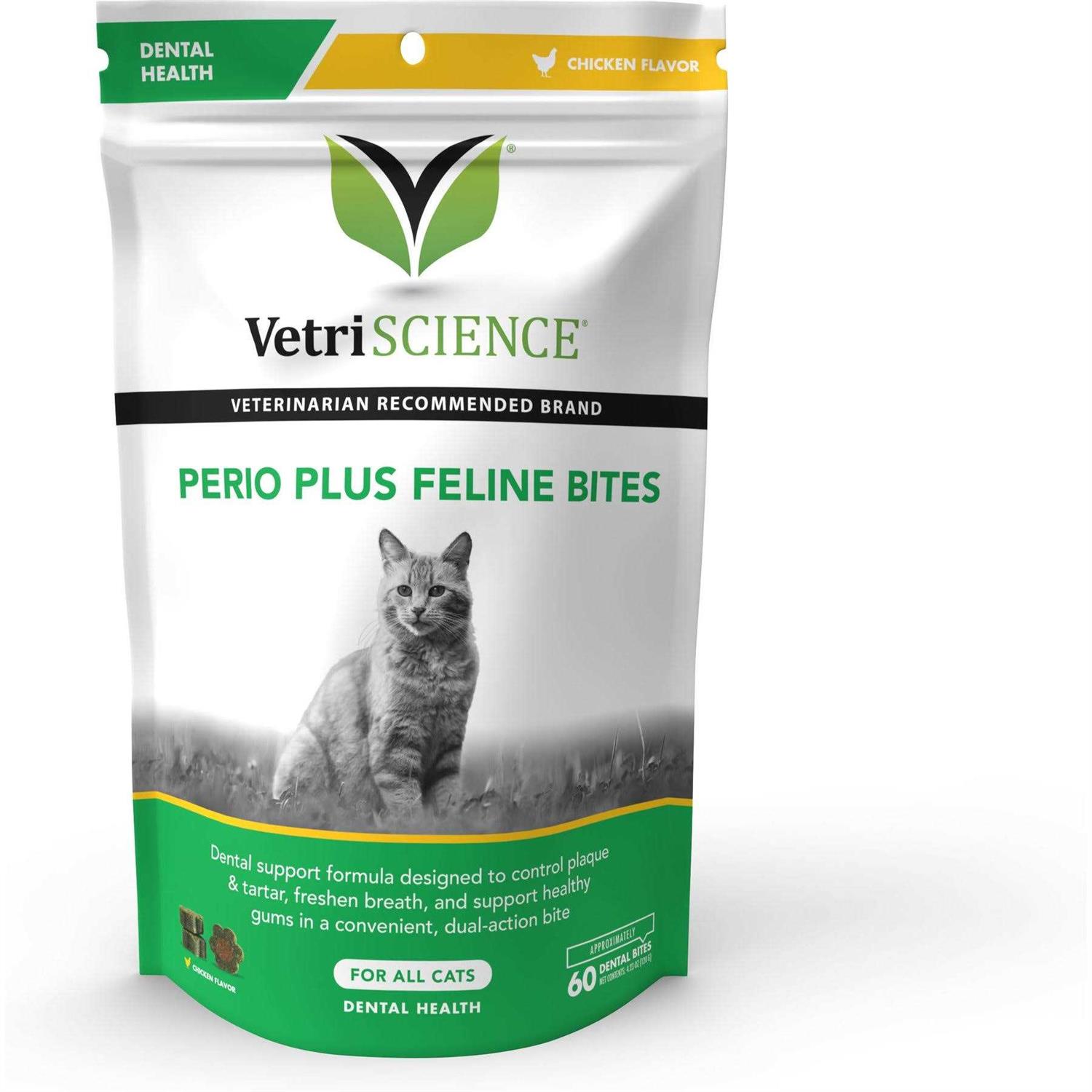 VetriScience Perio Plus Feline Bites - Pet Supplies online store