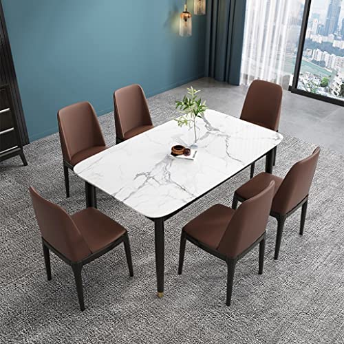 Dining Chairs Faux Leather, Mid Century Modern Side Chair, Upholstered Dining Chairs, Kitchen PU Cushion Seat Back, Living Room Dining Chairs Accent Chairs Set of 2 (Color : /Light Grey A)