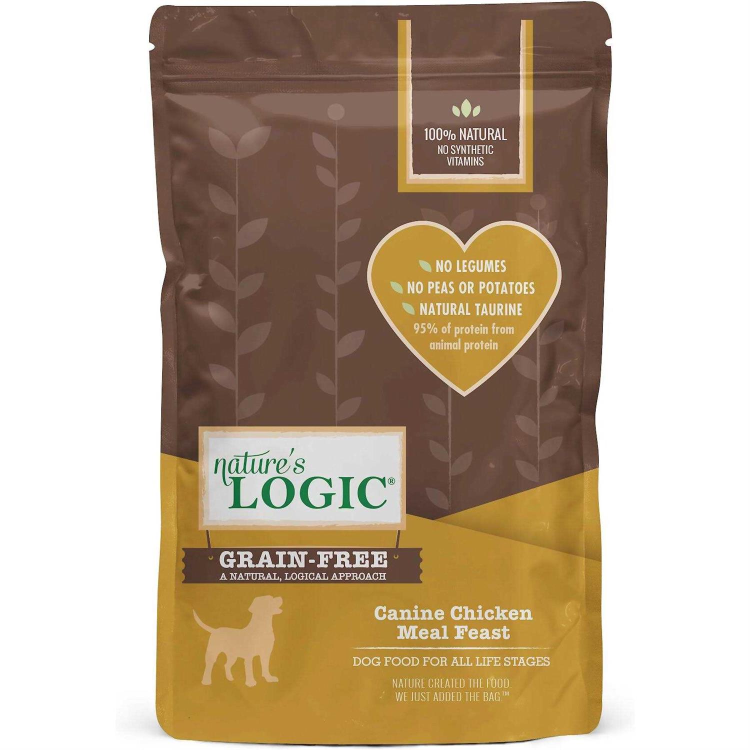 Nature's Logic Canine Chicken Meal Feast Dry Dog Food - Pet Supplies online store