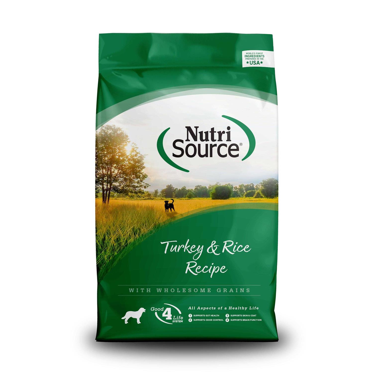 NutriSource Turkey & Rice Dry Dog Food - Pet Supplies online store