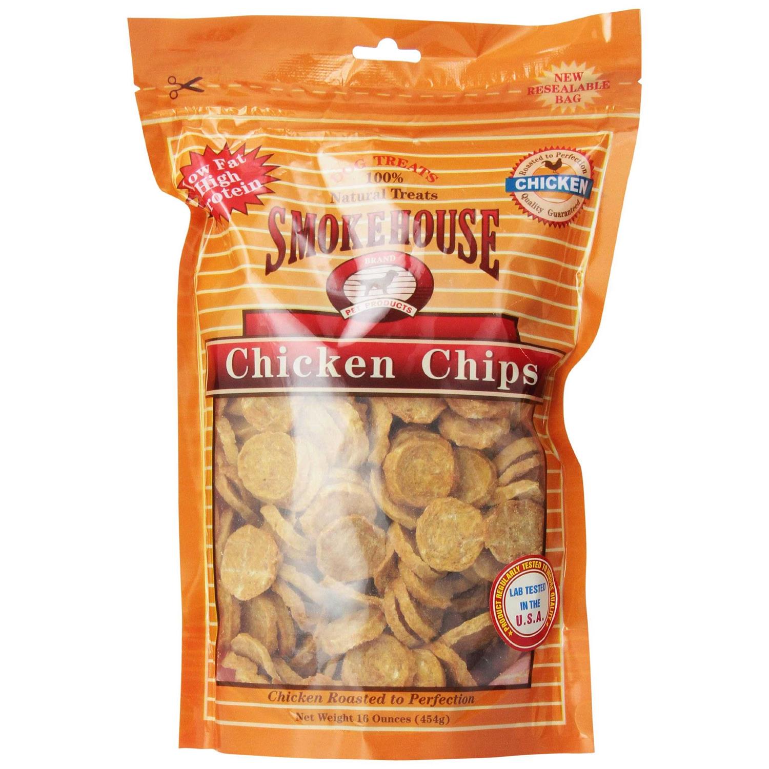 Smokehouse Chicken Chips Dog Treats - Pet Supplies online store