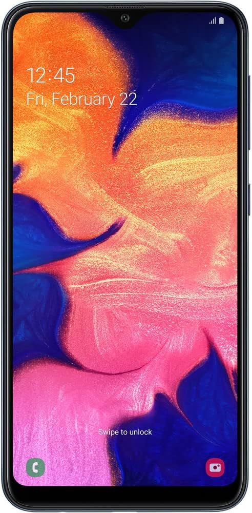 Samsung Galaxy A10e 32GB A102U GSM Unlocked Phone - Black (Carrier Packaging) (Renewed)
