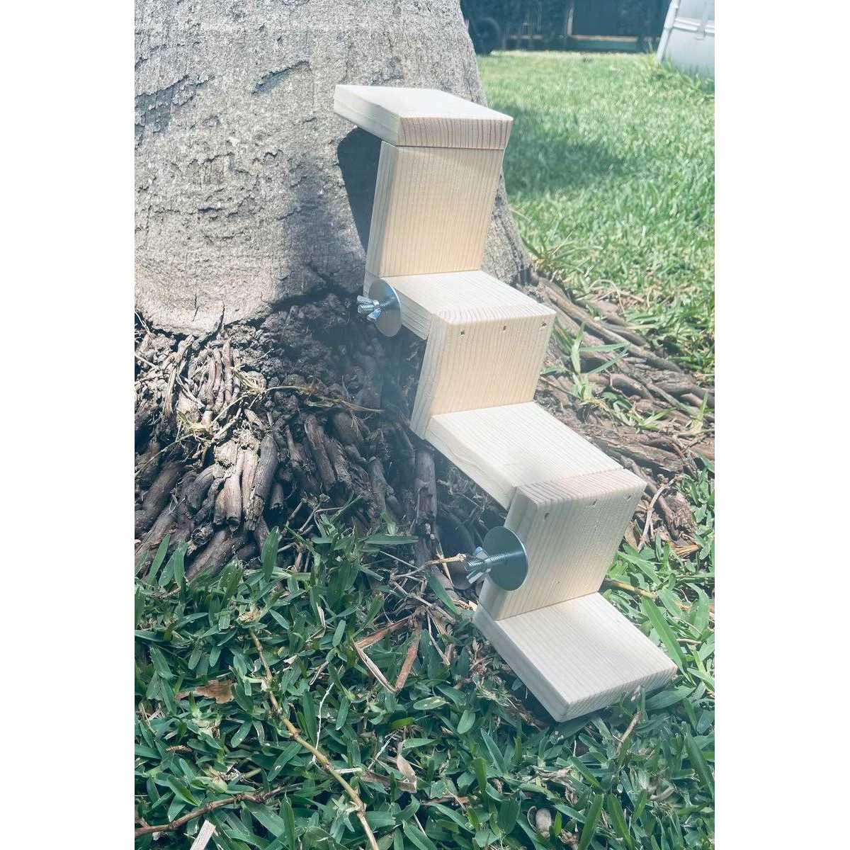 CrazyCritterThings 4 Step Stairs Small Pet Habitat Accessory - Pet Supplies online store