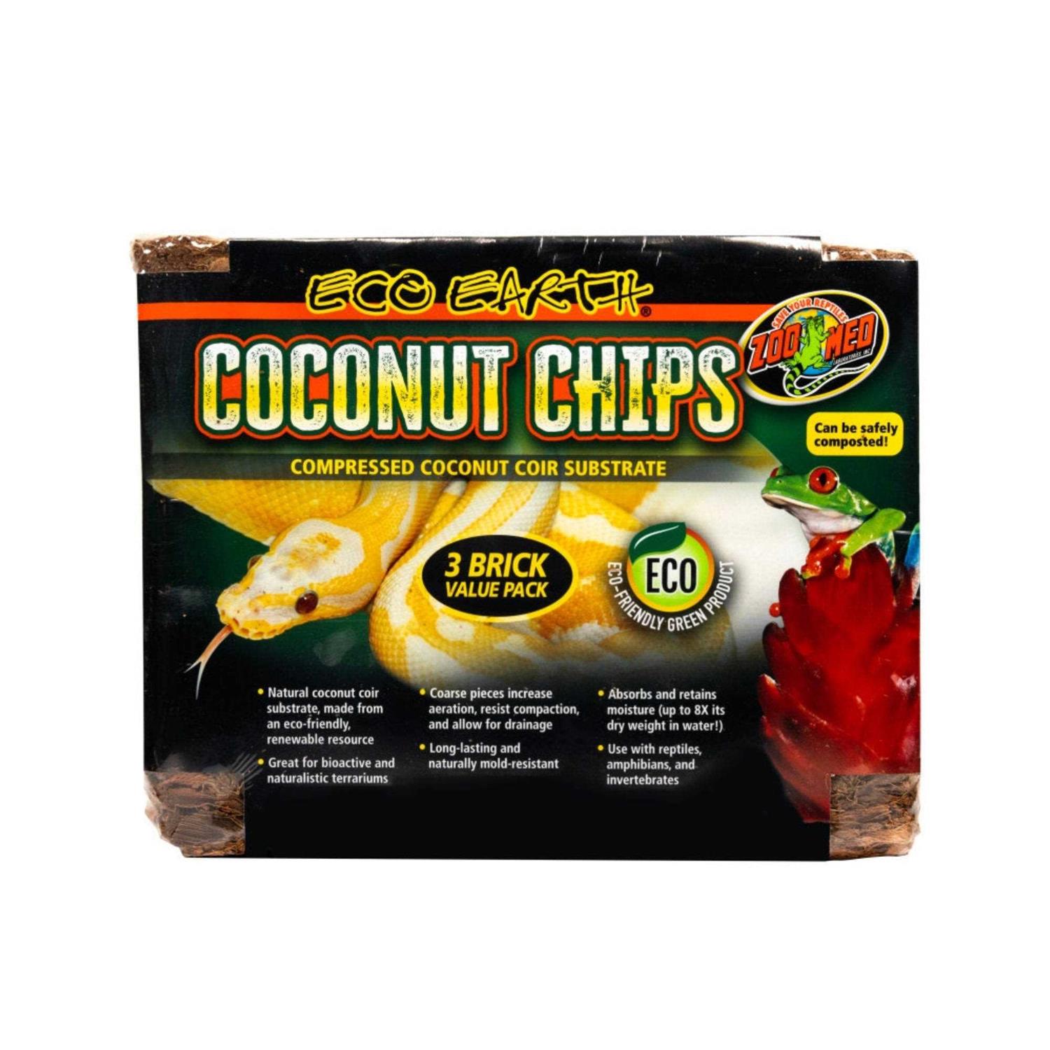 Zoo Med Eco Earth Coconut Chips - Pet Supplies online store
