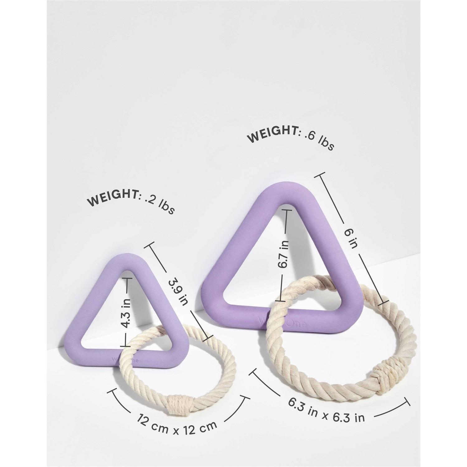 Wild One Triangle Tug Dog Toy - Pet Supplies online store