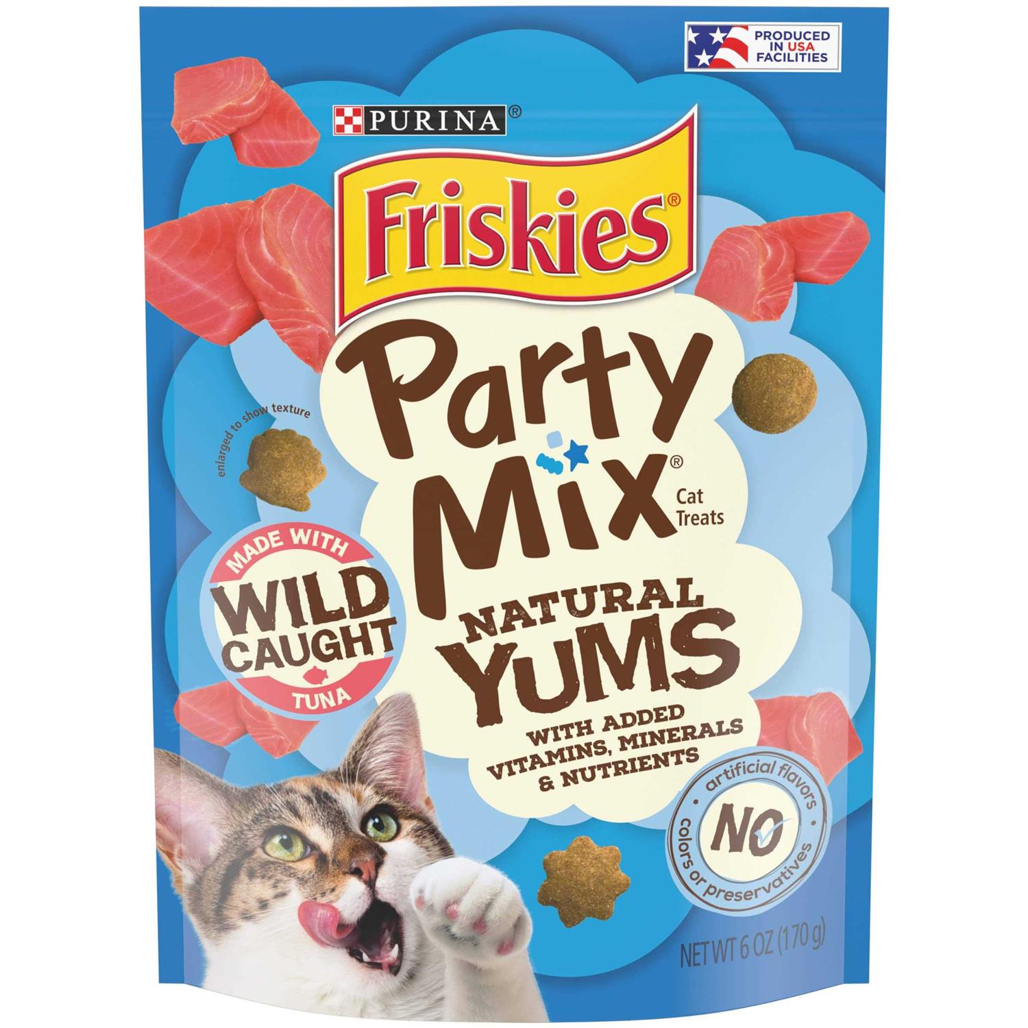 Friskies Cat Treats Natural Party Mix - Pet Supplies online store