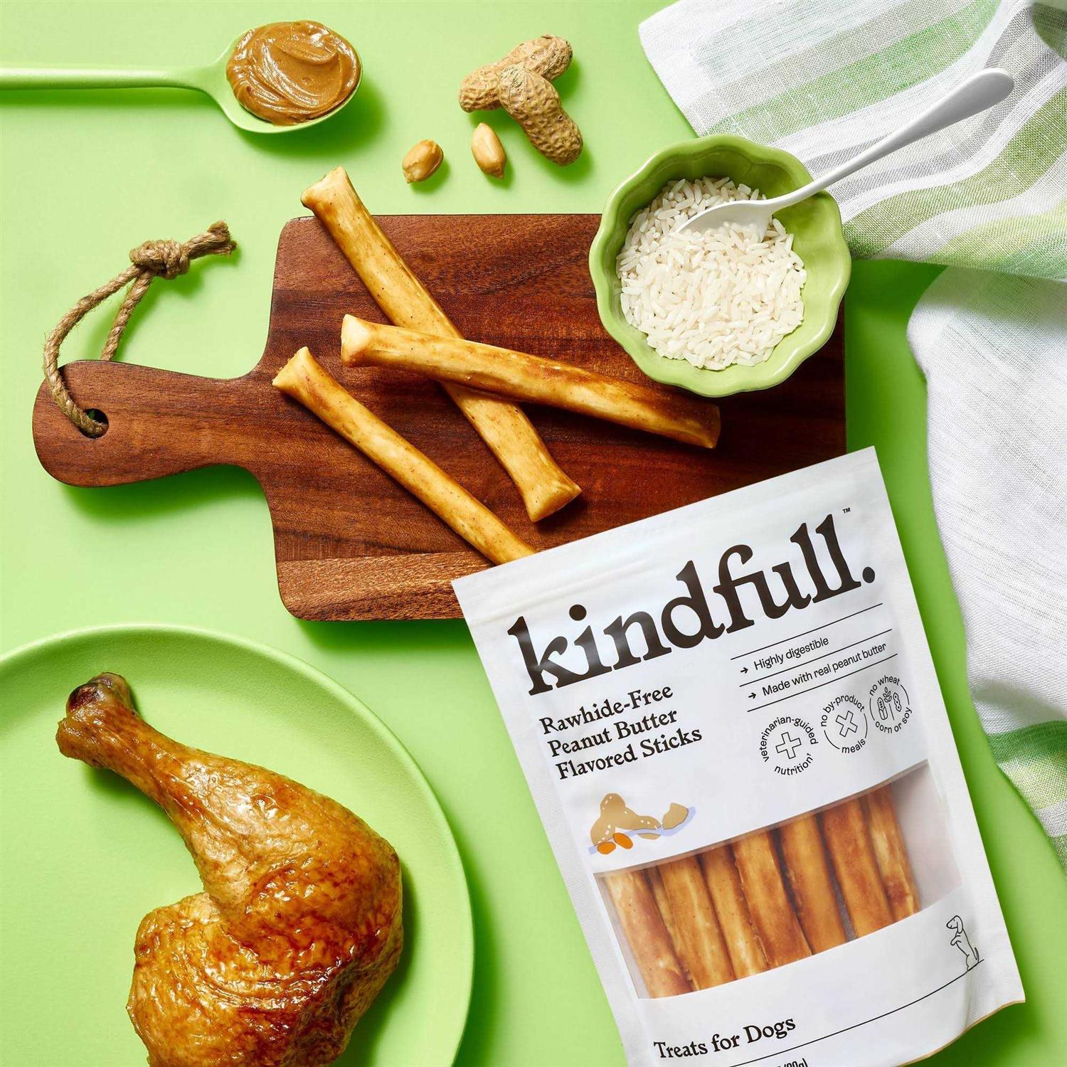 Kindfull Rawhide-Free Recipe Stick Dog Treat - Pet Supplies online store