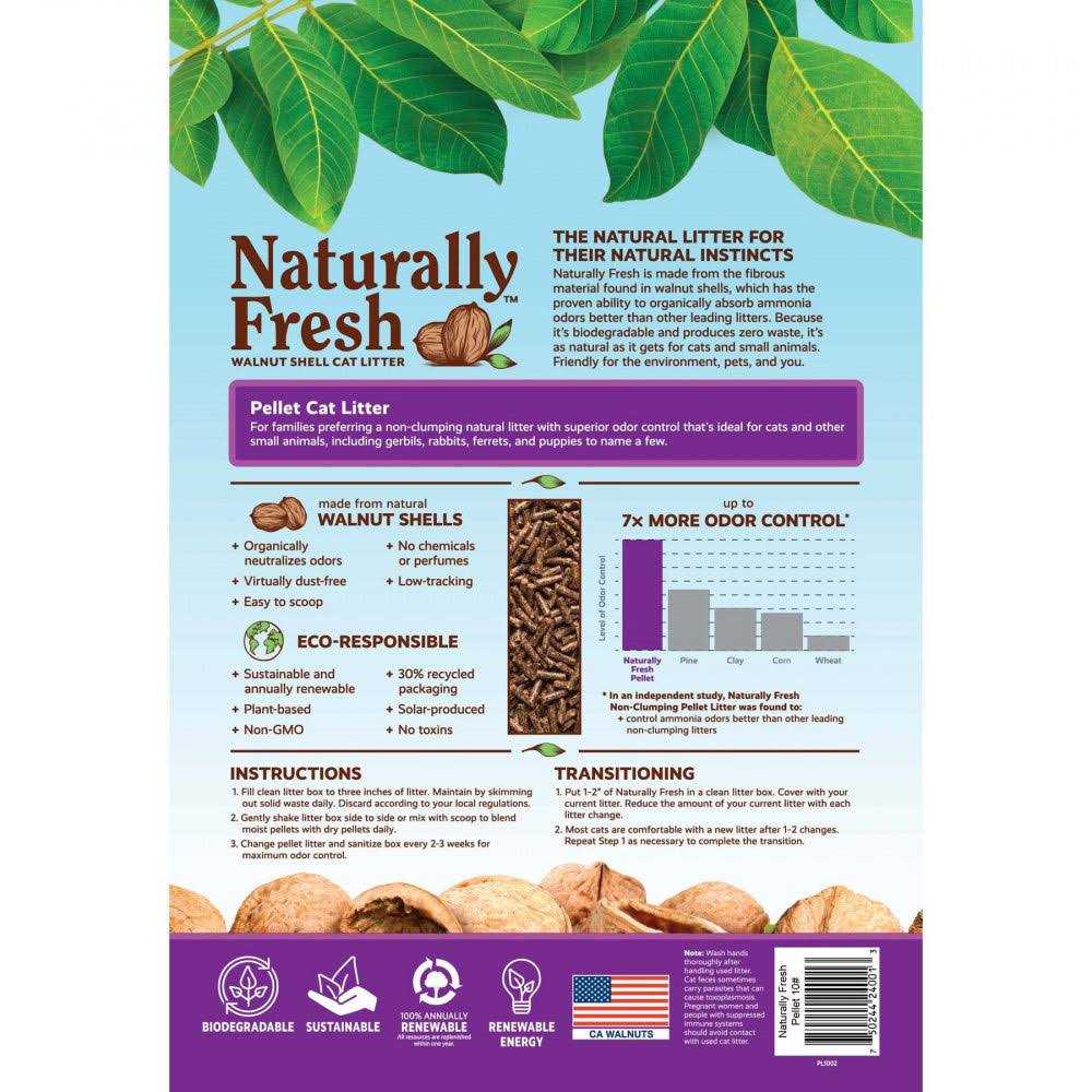 Naturally Fresh Non-Clumping Pellet Cat Litter - Pet Supplies online store