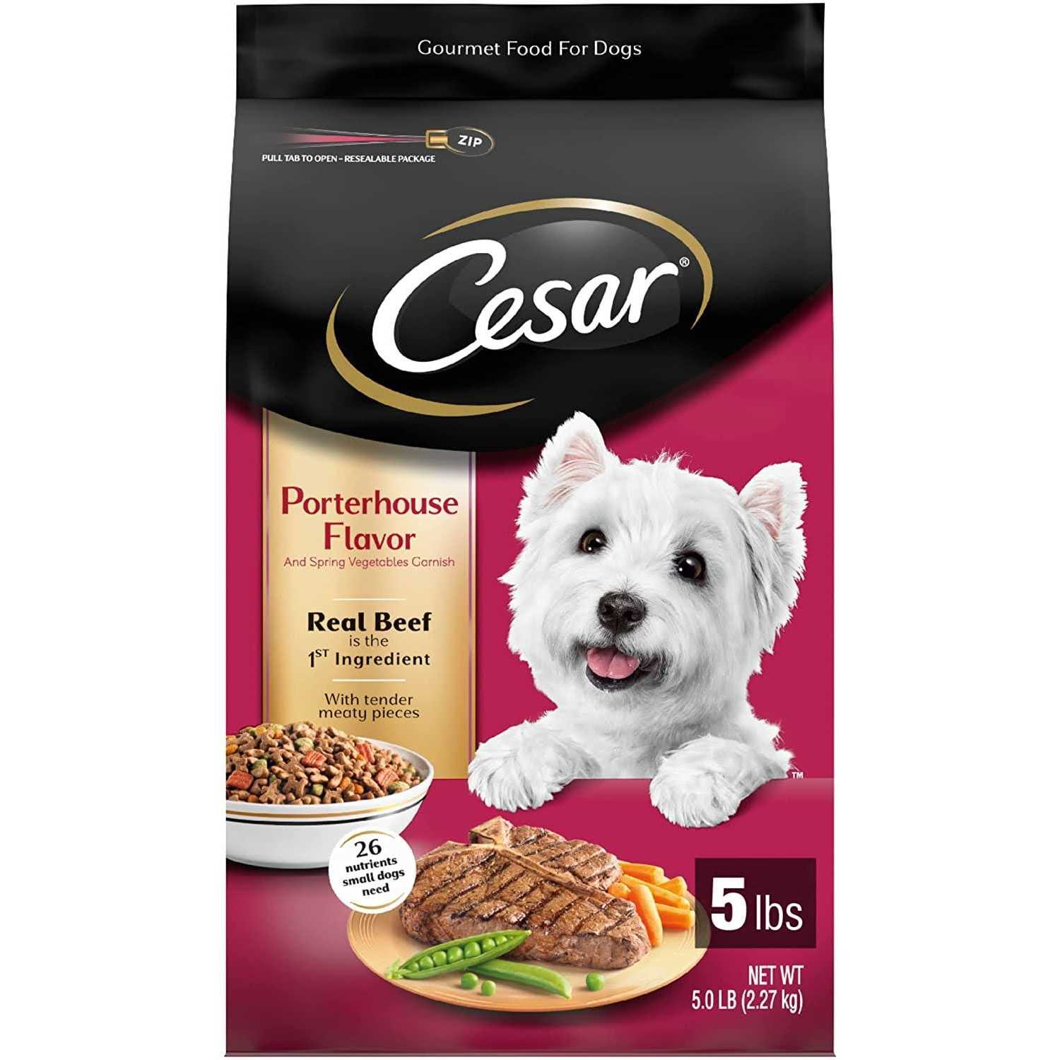 Cesar Small Breed Spring Vegetables Dry Dog Food - Pet Supplies online store