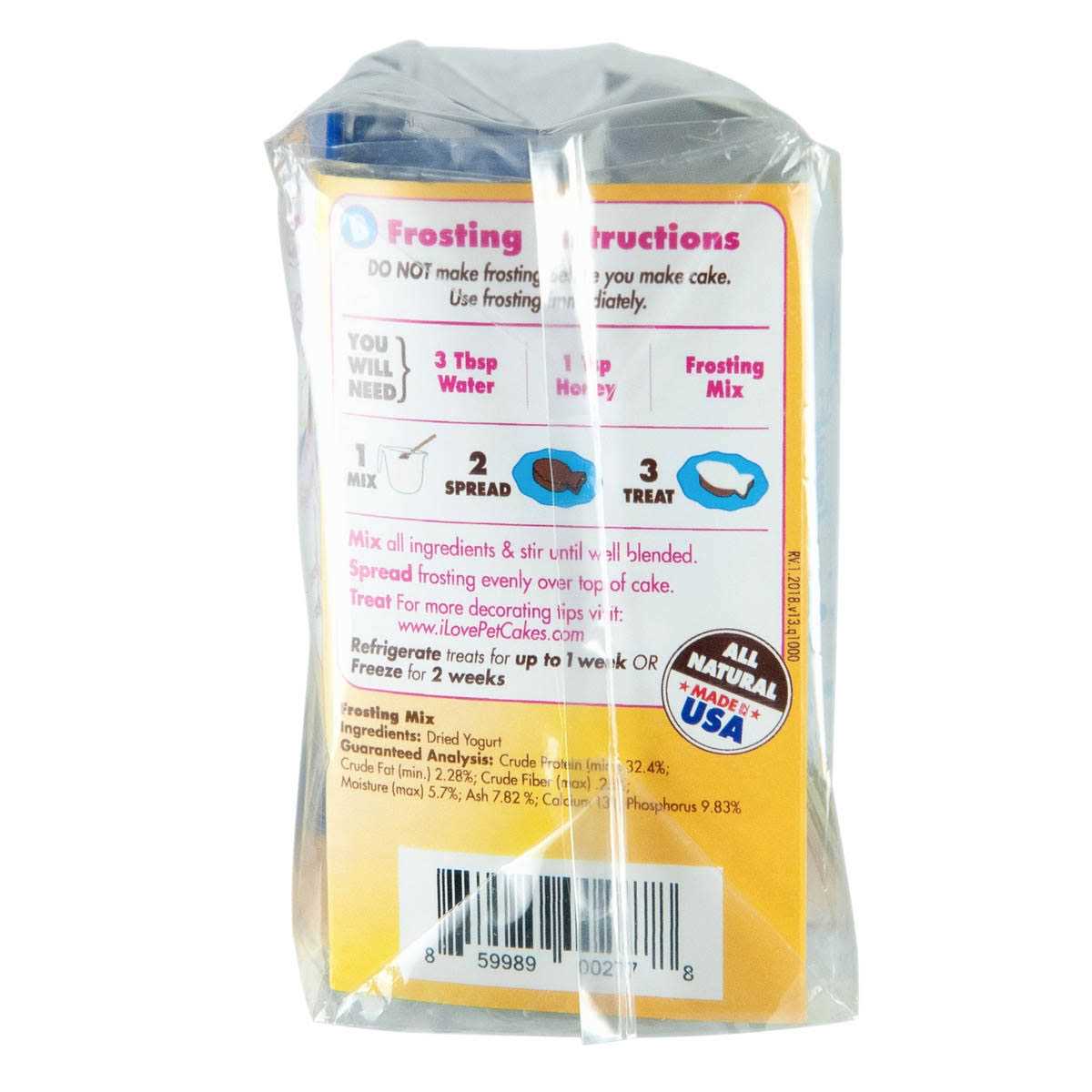 Petcakes Cat Birthday Cake Kit 859989002778 Diy Healthy Frosted 3 Small Fish Pet Cake - Pet Supplies online store