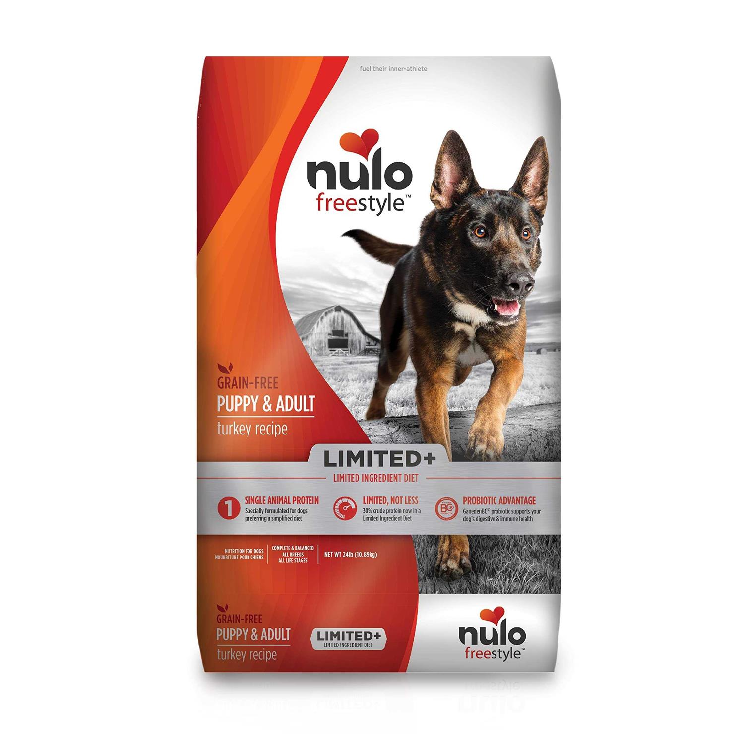 Nulo Freestyle Limited+ Turkey Recipe Grain-Free Puppy & Adult Dry Dog Food - Pet Supplies online store