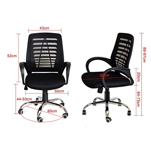 Study/Office Chair Gaming Seat Pc Gamer Chair Rotating Office Furniture with Handrails Mesh Chair