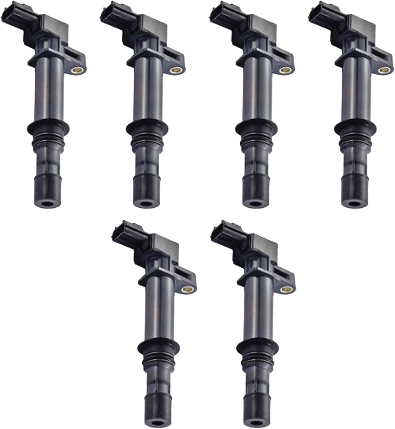 ADVANCE IGNITION UF270 C1231 Ignition Coil Set of 6PCS Compatible with Dodge Jeep Chrysler Mitsubishi 99-08 Durango Dakota Liberty Commander Raider 3.7L 4.7L 1999 2000-2008