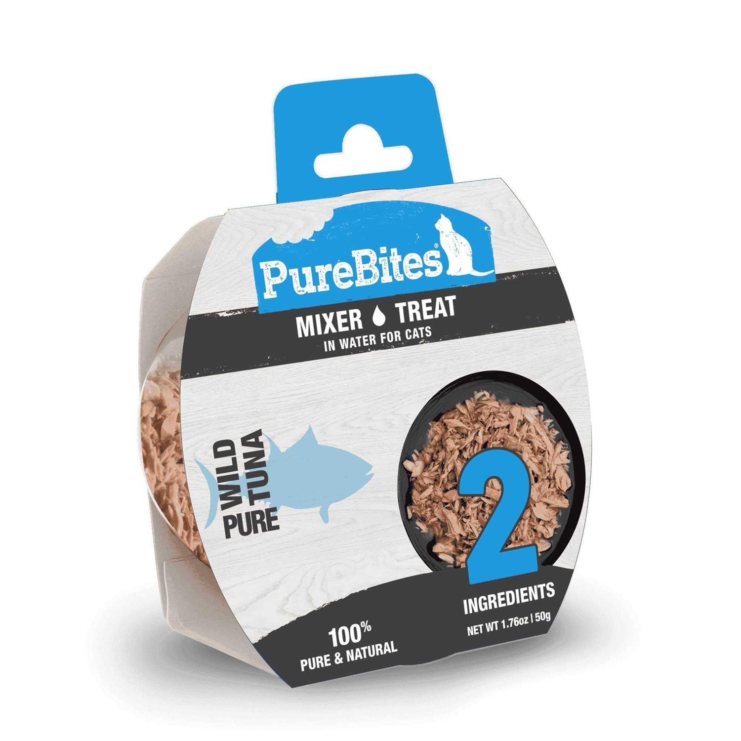 PureBites Mixers Wild Skipjack Tuna in Water Cat Food - Pet Supplies online store
