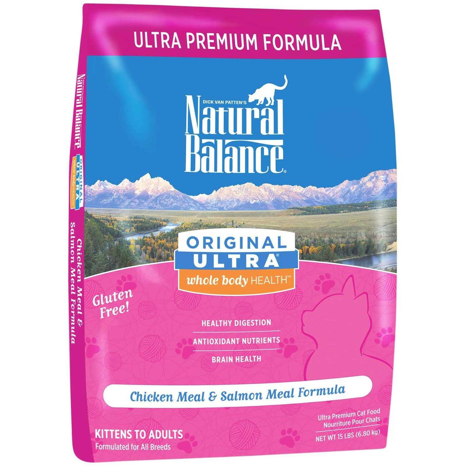 Natural Balance Original Ultra Whole Body Health Kitten to Adult Cat Dry Food - Pet Supplies online store