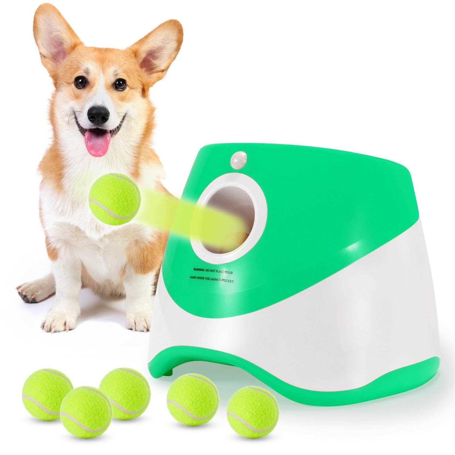 ENIGETA Rechargeable Tennis Ball Launcher for Dogs Elevating Playtime for You and Your Pup - Pet Supplies online store