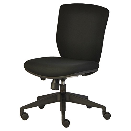 Plus NEXIS C02 KC-NX616SL BK 601063 Office Chair, Desk Chair, Black, Depth 27.8 x Width 25.8 x Height 32.3 inches (70.5 x 65.8 x 82 cm)