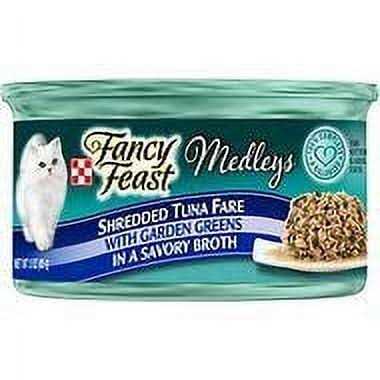 Fancy Feast Medleys Shredded Tuna Fare Wet Cat Food - Pet Supplies online store