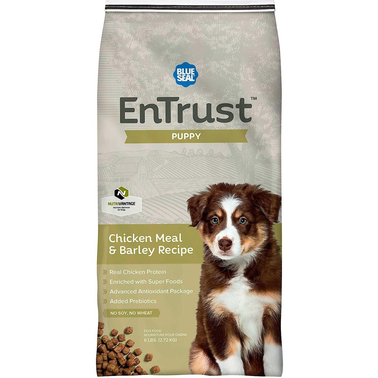 EnTrust Puppy Chicken Meal & Barley Recipe - Pet Supplies online store