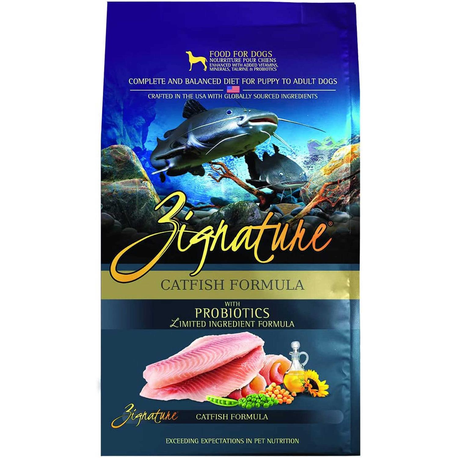 Zignature Catfish Limited Ingredient Formula Dry Dog Food - Pet Supplies online store