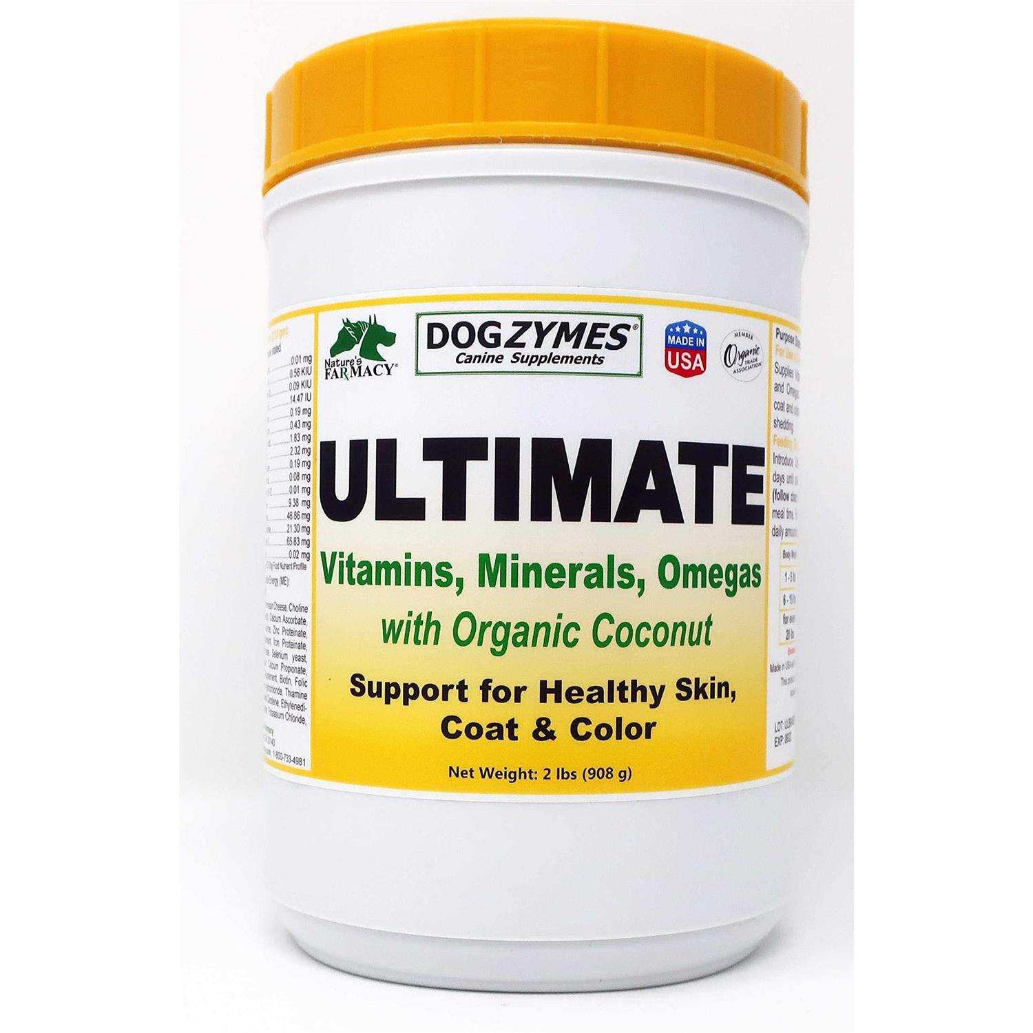 Dogzymes Ultimate for Best Skin/Coat with Organic Coconut - Pet Supplies online store