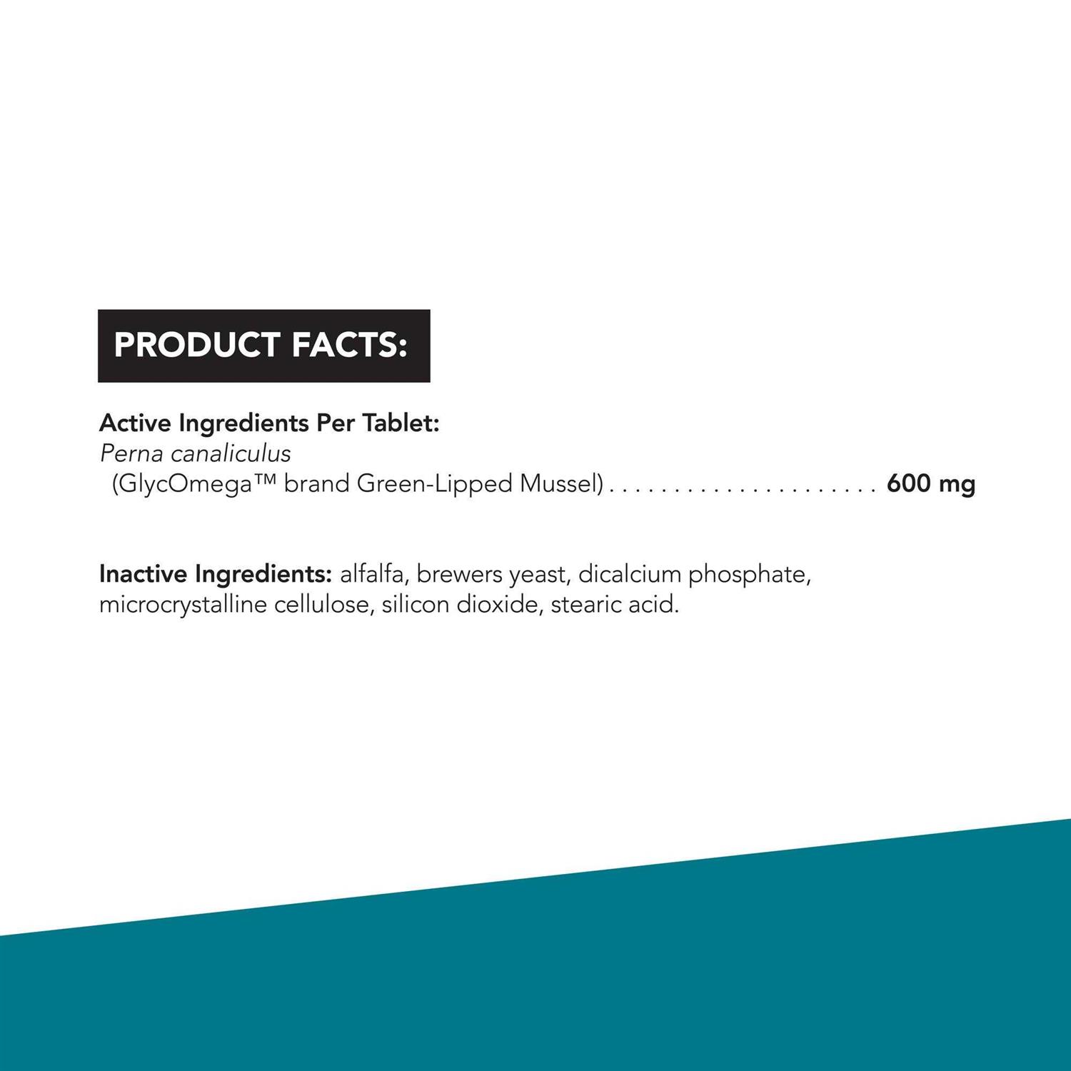 VetriScience GlycoFlex Classic 600 mg Hip & Joint Supplement for Dogs - Pet Supplies online store