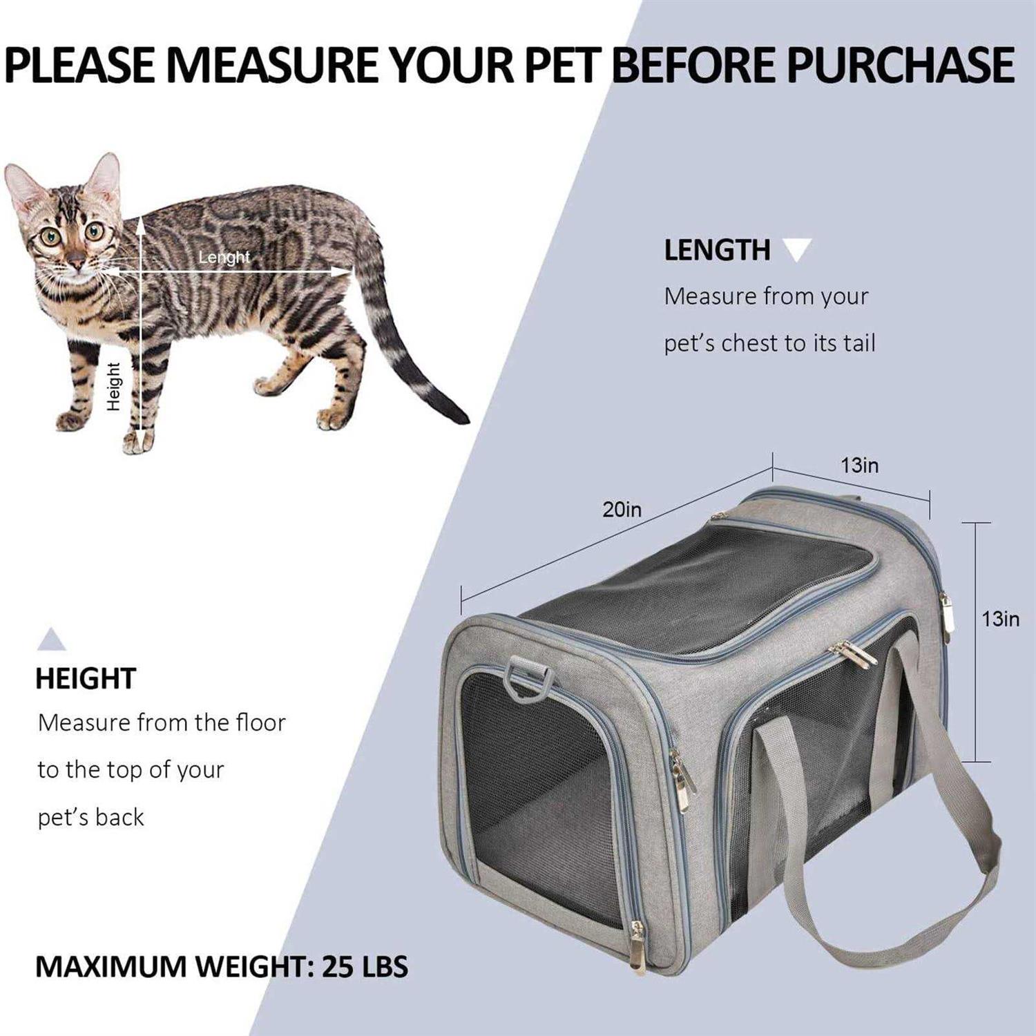 Wewdigi Pet Carrier for Cats, Dogs and Puppies - Pet Supplies online store