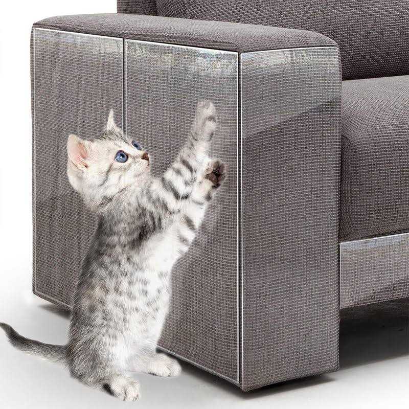 12 PCS Anti Cat Scratch Furniture Protector Clear Couch Protector for Cats - Pet Supplies online store