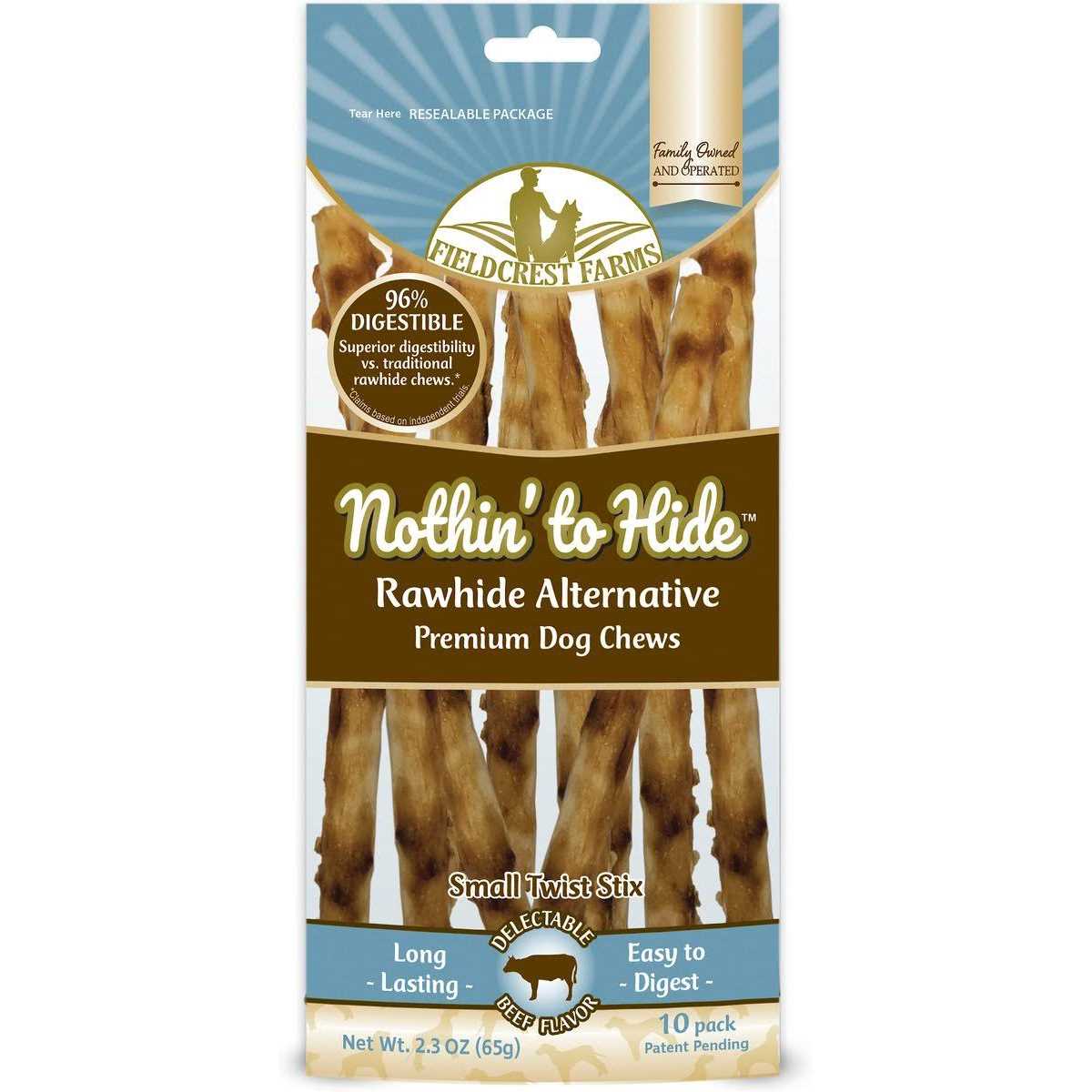Fieldcrest Farms Nothin' to Hide Twist Stix - Pet Supplies online store