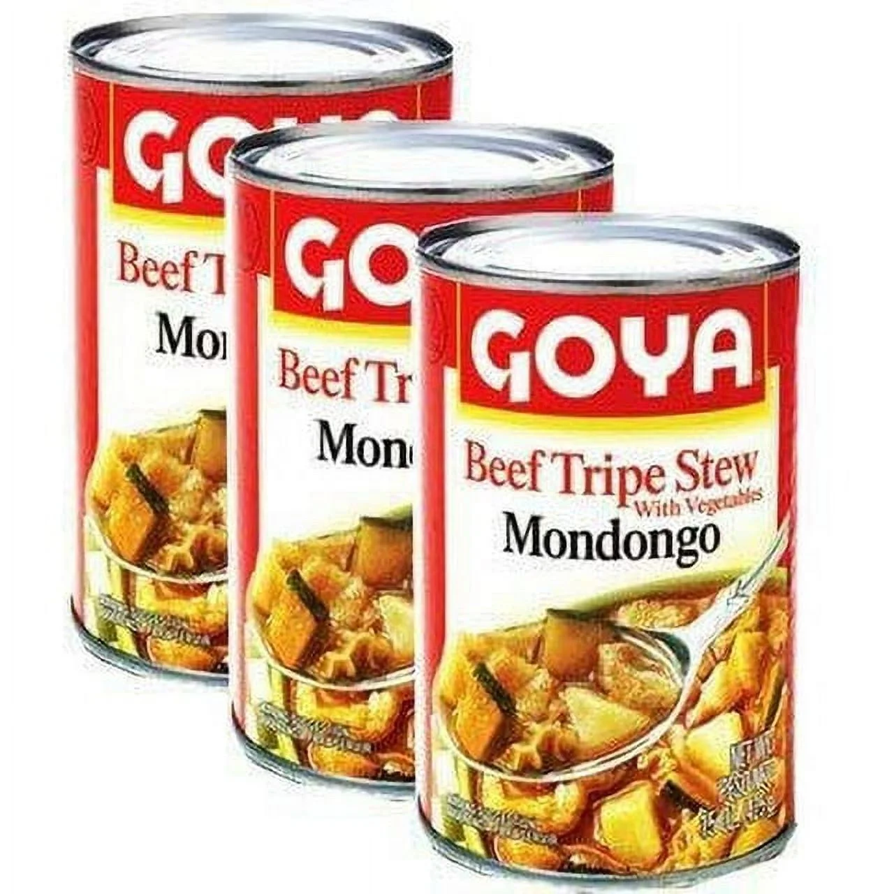 Goya Beef Tripe Stew- Mondongo 15 oz Pack of 3