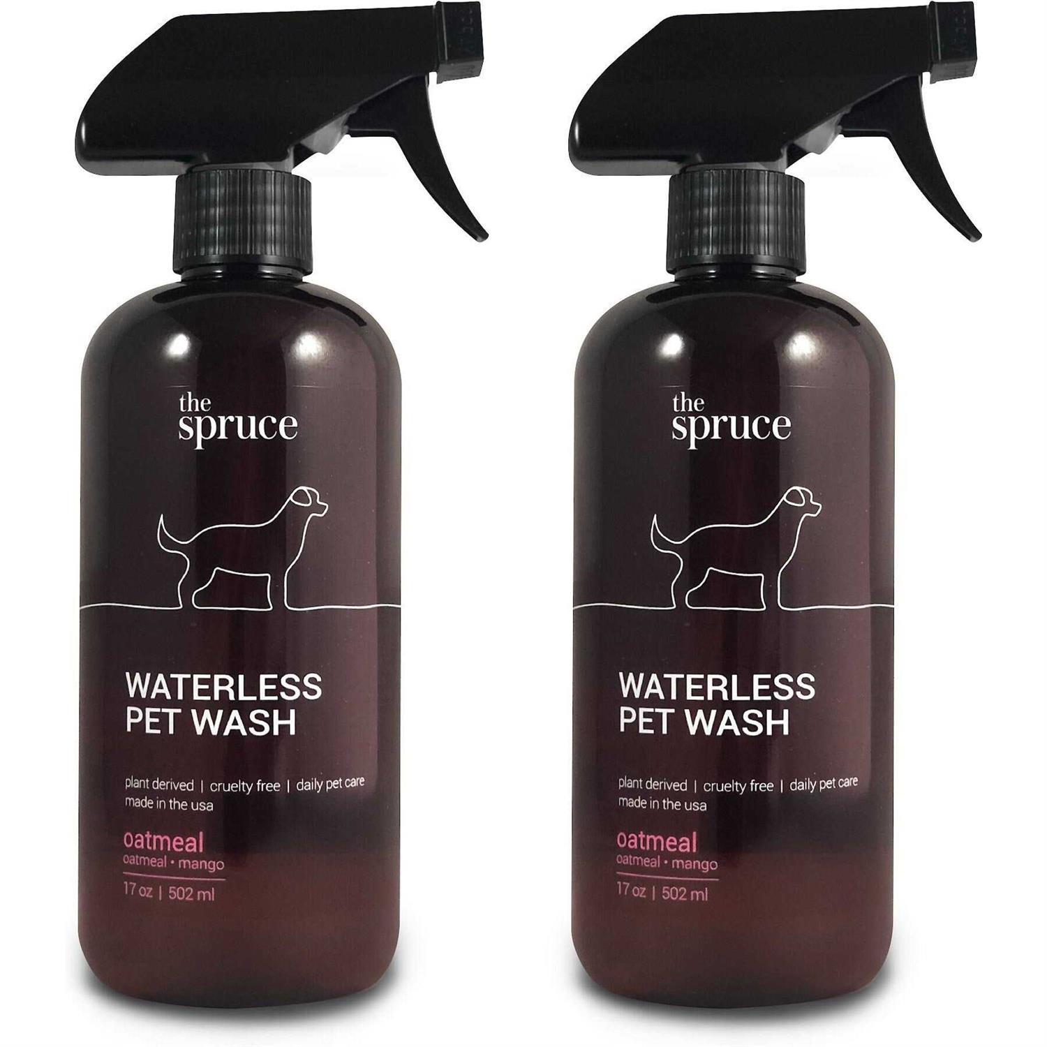 The Spruce Waterless Pet Wash No Rinse Moisturizing Cat & Dog Shampoo - Pet Supplies online store