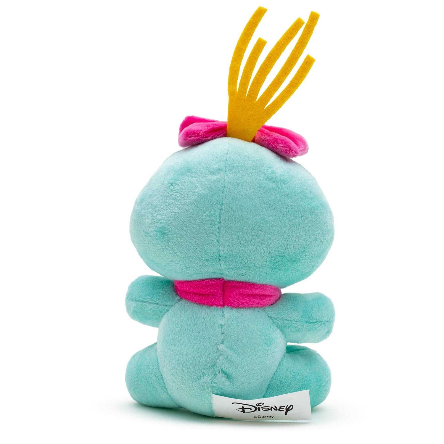 Buckle-Down Dog Toy Squeaker Plush Lilo and Stitch Scrump Sitting Pose - Pet Supplies online store