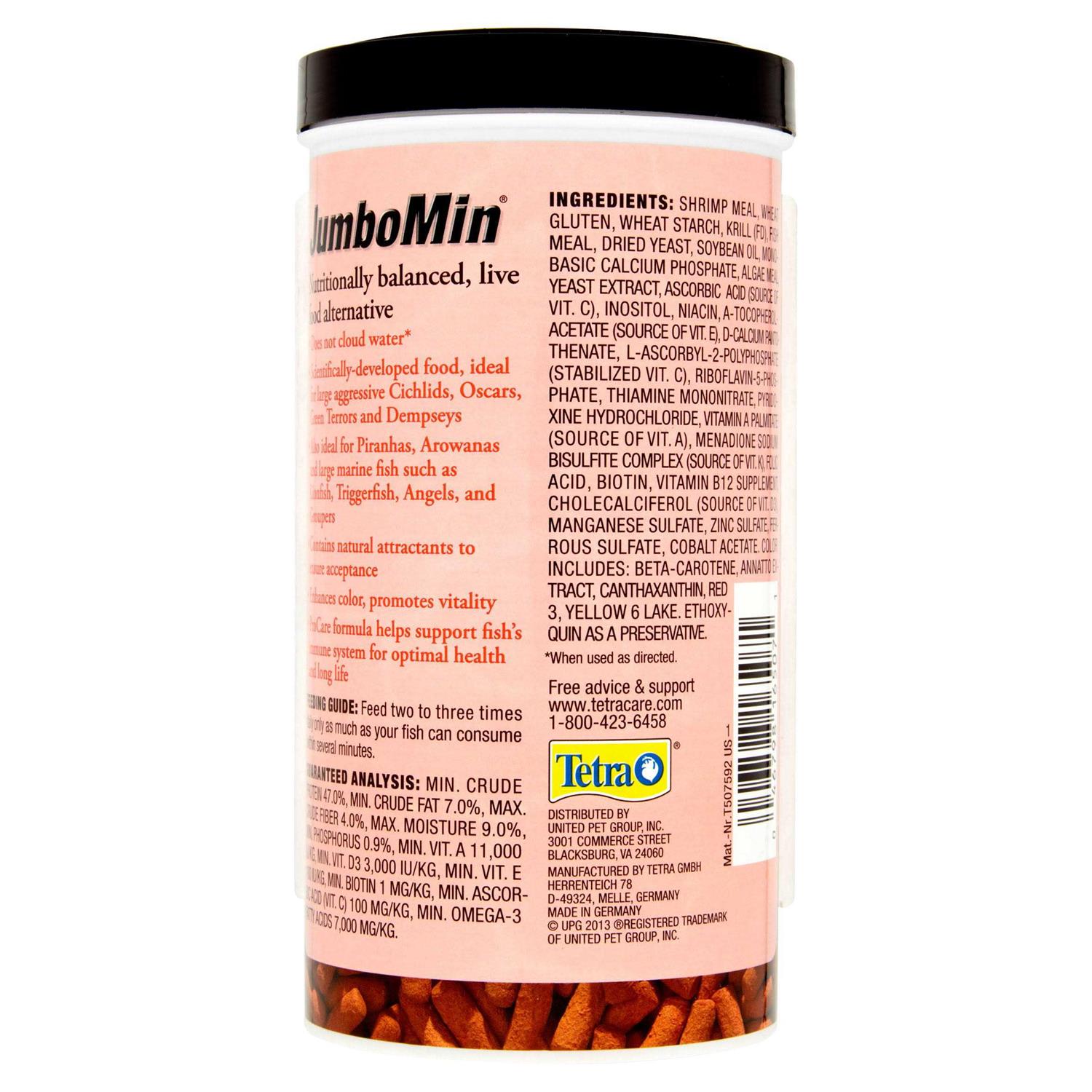 Tetra JumboMin Sticks - Pet Supplies online store