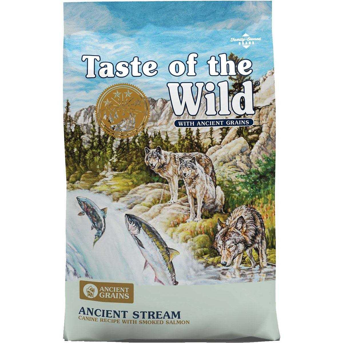 Taste of the Wild Ancient Stream with Smoked Salmon Dog Food - Pet Supplies online store