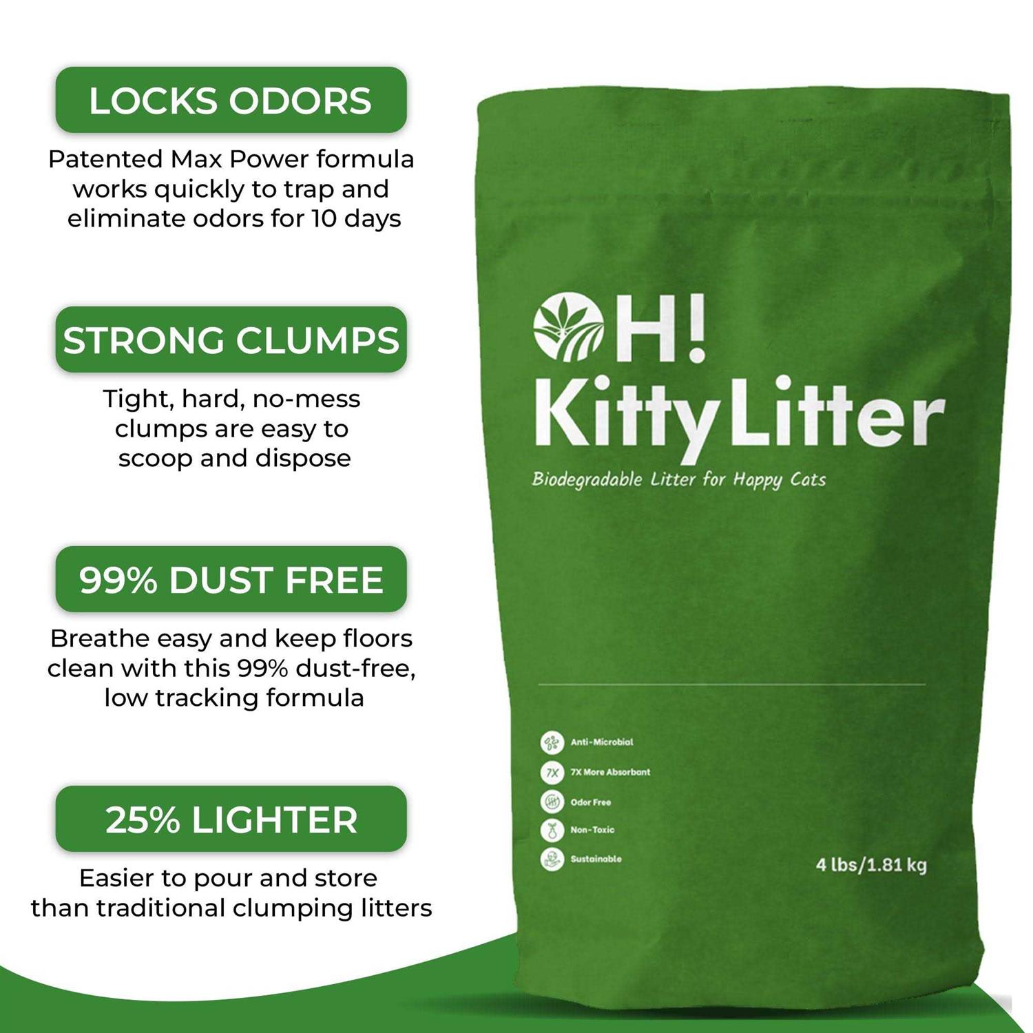 Oley Hemp Natural Hemp Kitty Litter - Pet Supplies online store