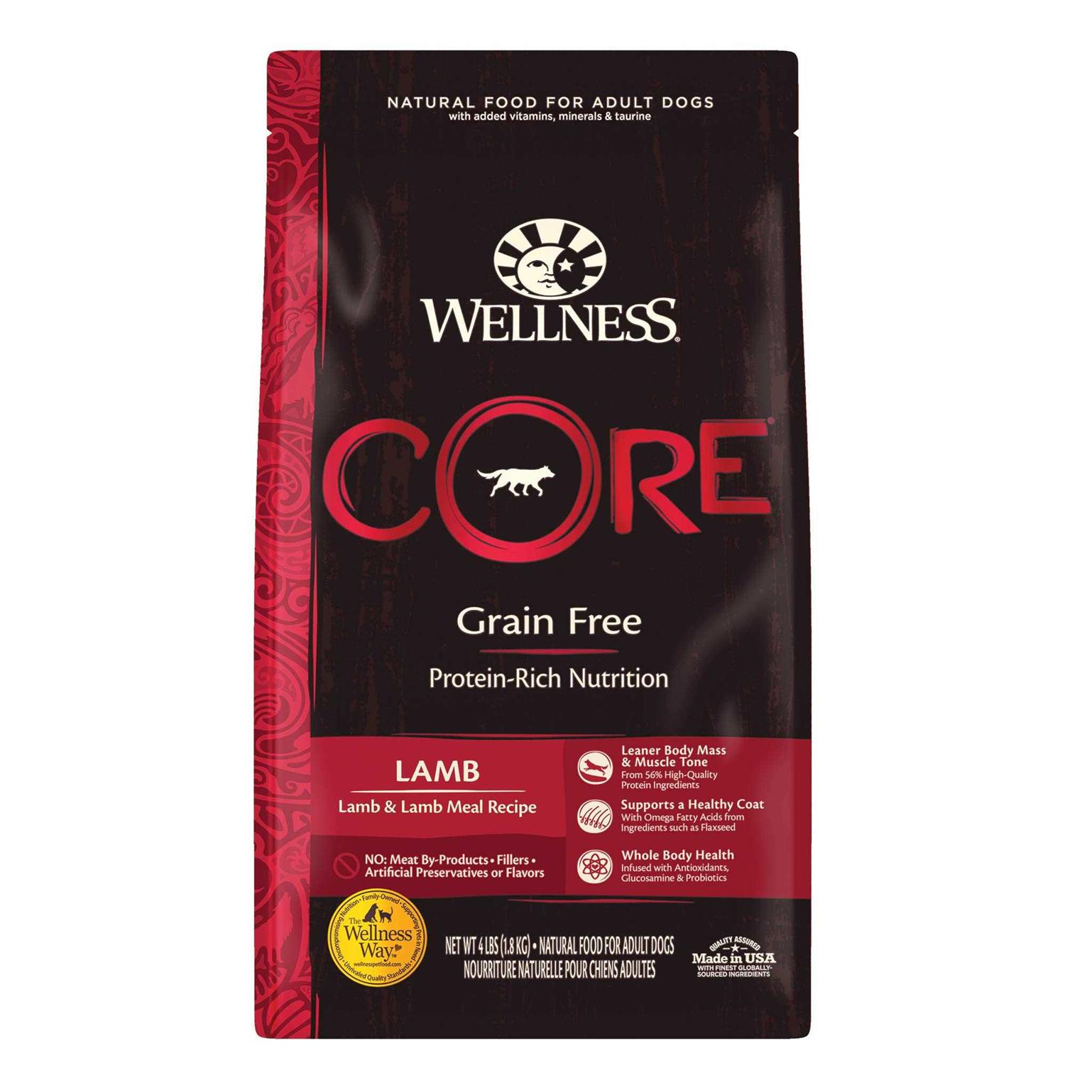 Wellness Core Natural Grain Free Lamb Dry Dog Food - Pet Supplies online store