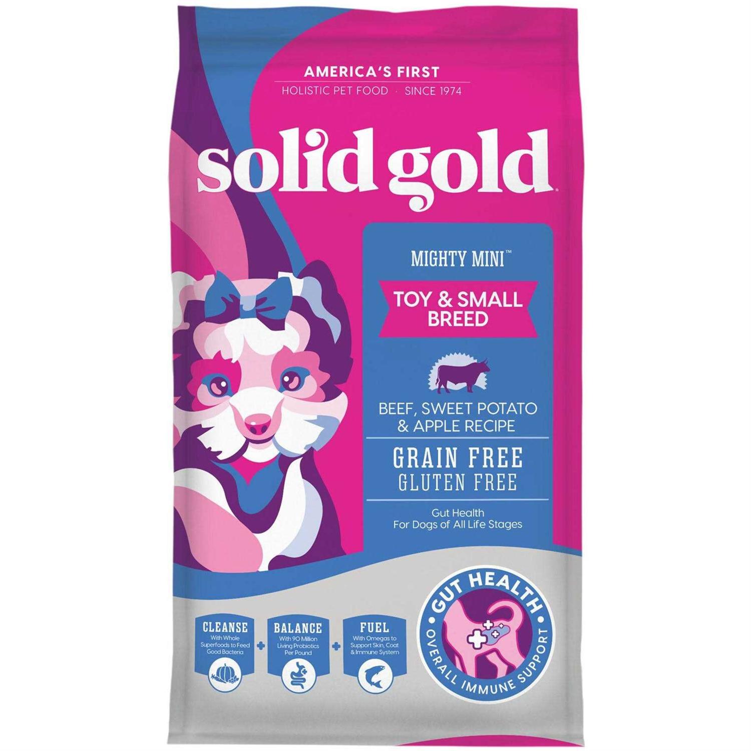 Solid Gold Mighty Mini Small-Breed Grain-Free Dog Food - Pet Supplies online store
