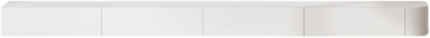 Tv Cabinet Suspended TV Cabinet, Light and Luxurious, Wall Mounted, Arc Shaped TV Cabinet, Simple and Minimalist TV Cabinet