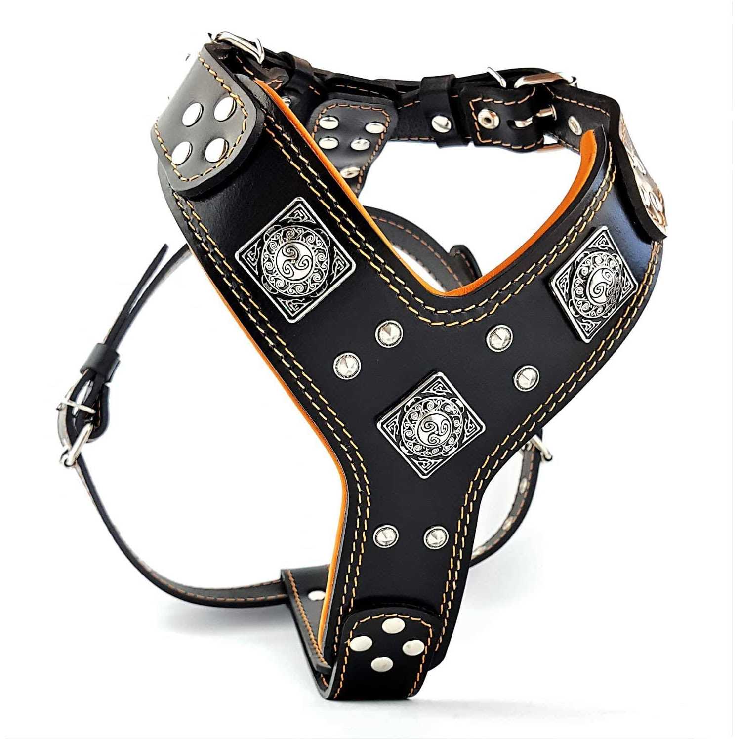 Bestia EROS Dog Leather Harness - Pet Supplies online store