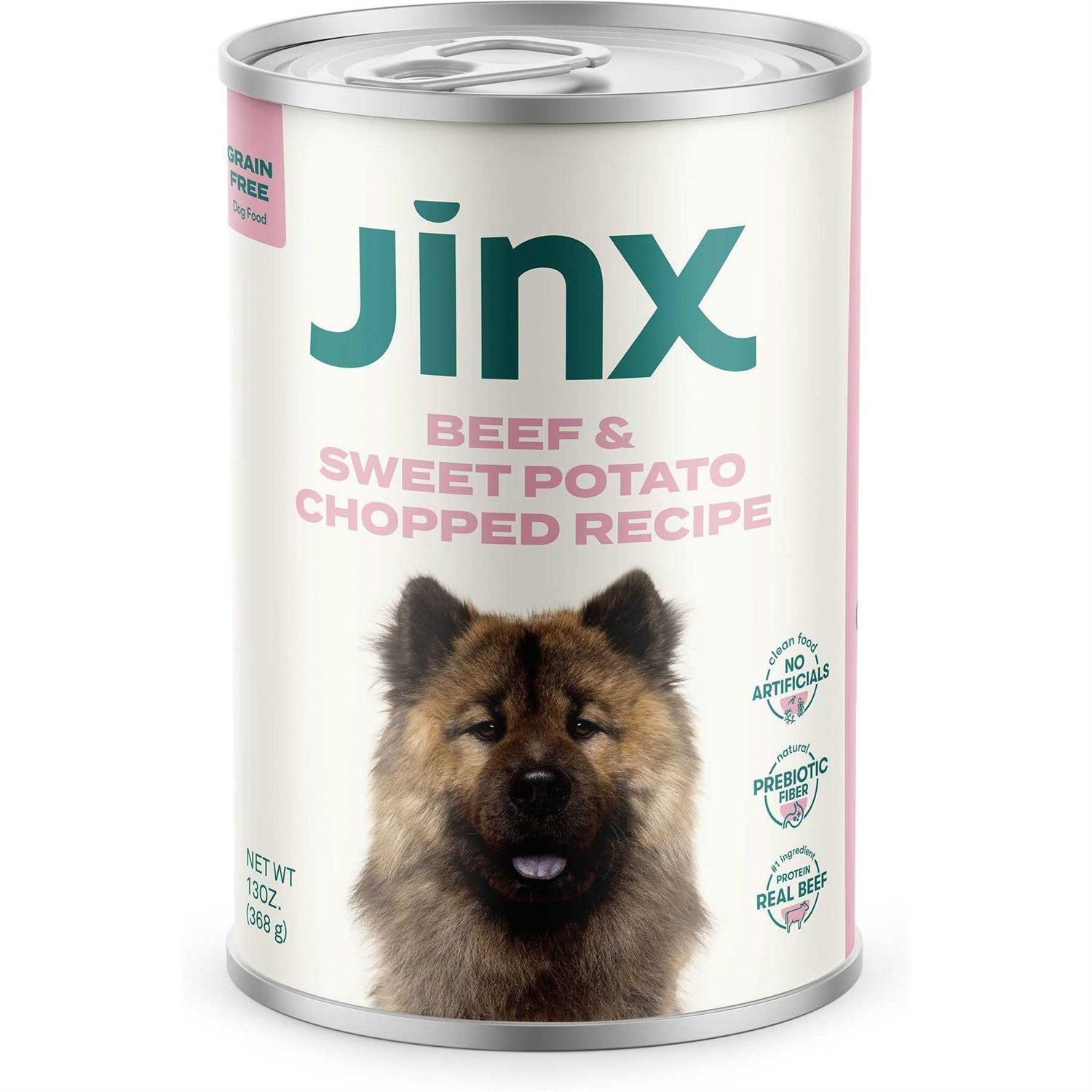 Jinx Grain-Free Sweet Potato Chopped Recipe Wet Dog Food - Pet Supplies online store