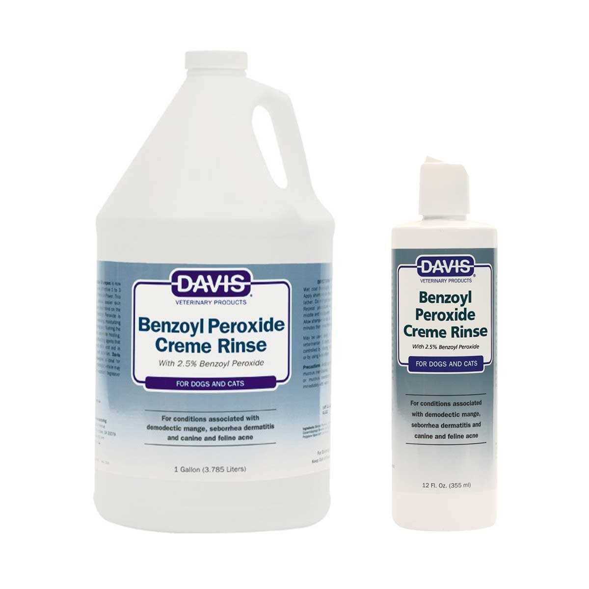 Davis Benzoyl Peroxide Creme Rinse - Pet Supplies online store