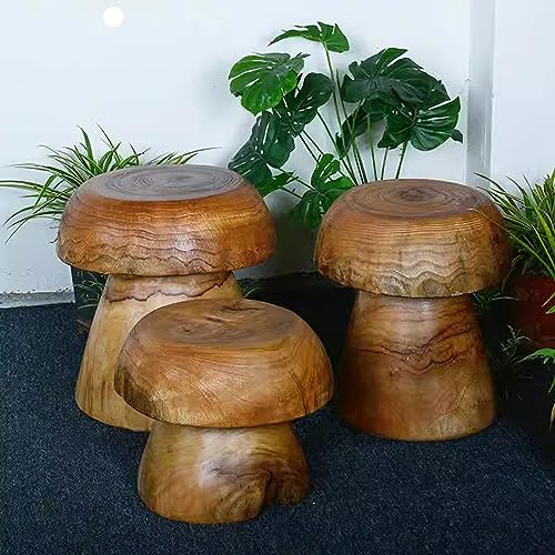 Natural Shape Tree Stump Stool 10
