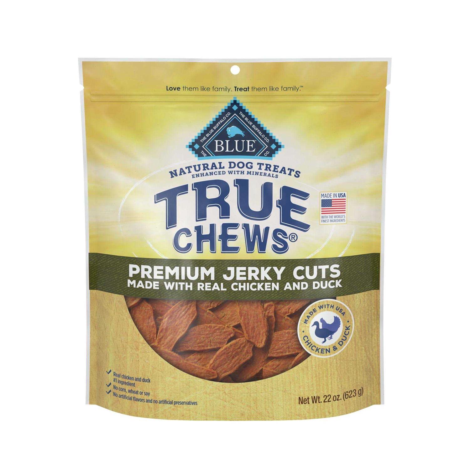 Blue Buffalo True Chews Premium Jerky Cuts Dog Treats - Pet Supplies online store