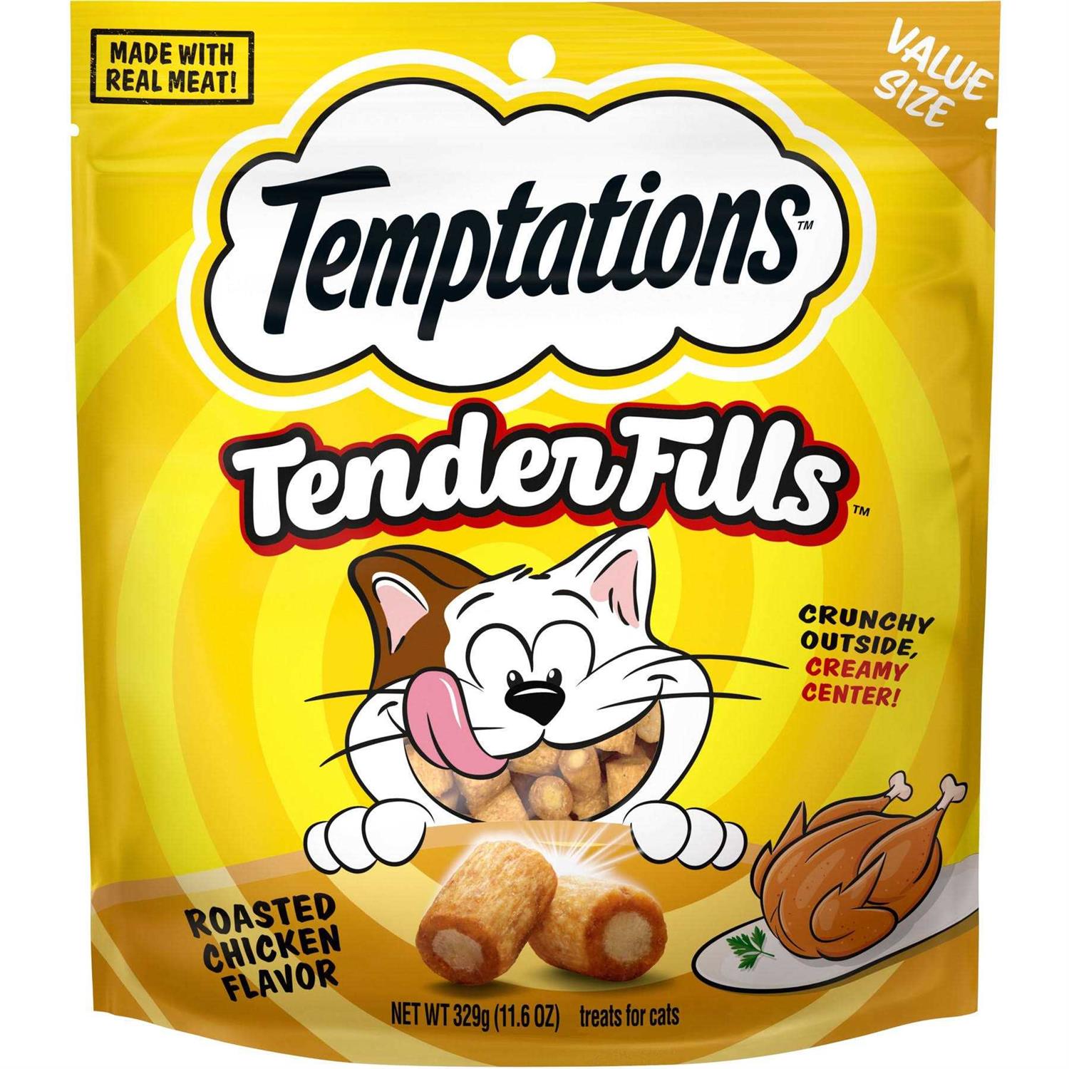 Temptations Tender Fills Flavor Adult Cat Treats - Pet Supplies online store